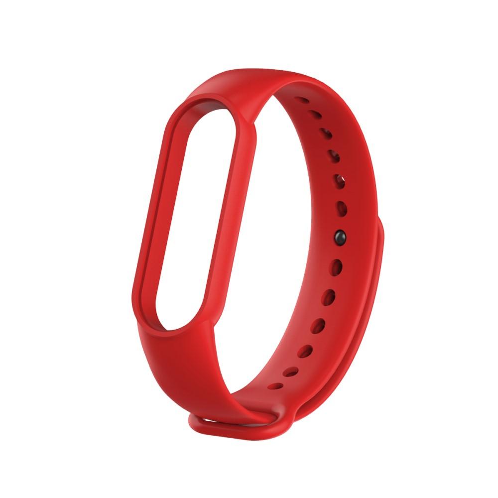 Cinturino in silicone per Xiaomi Mi Band 5/6, rosso