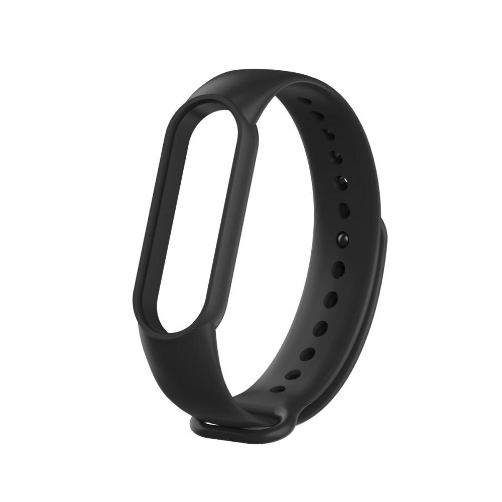 Cinturino in silicone per Xiaomi Mi Band 5/6, nero