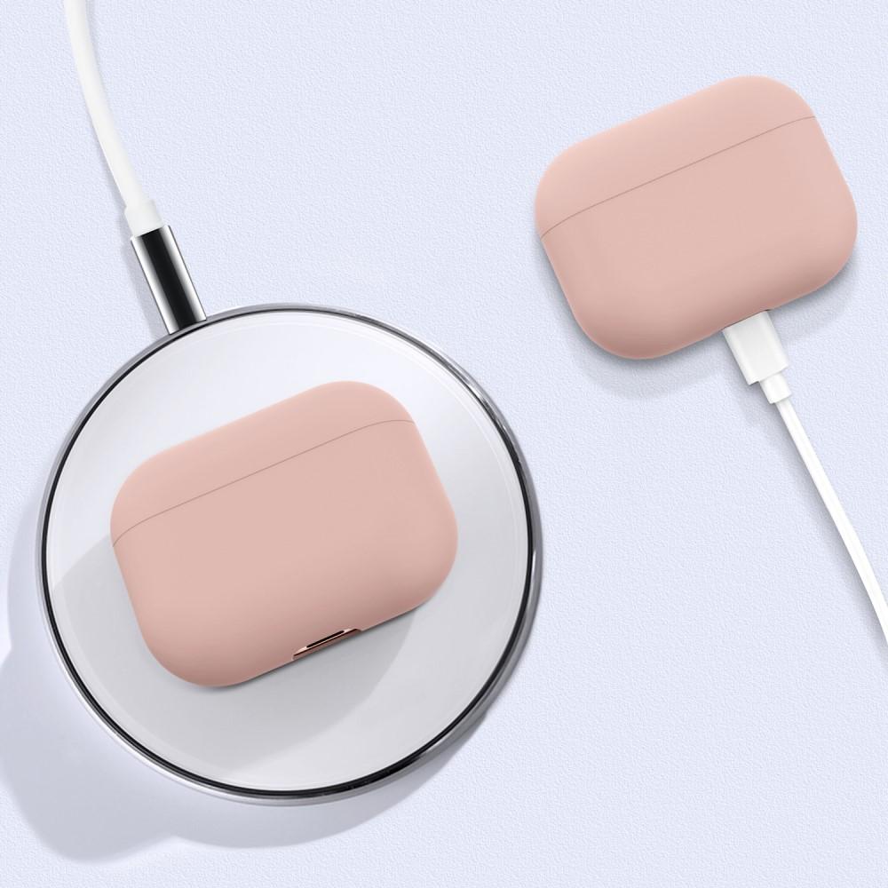 Cover in silicone AirPods Pro Rosa