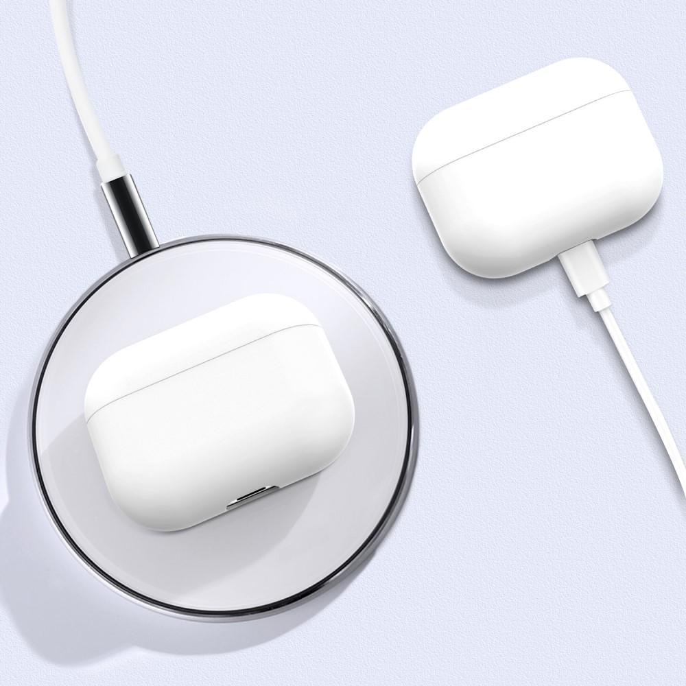 Cover in silicone AirPods Pro Bianco