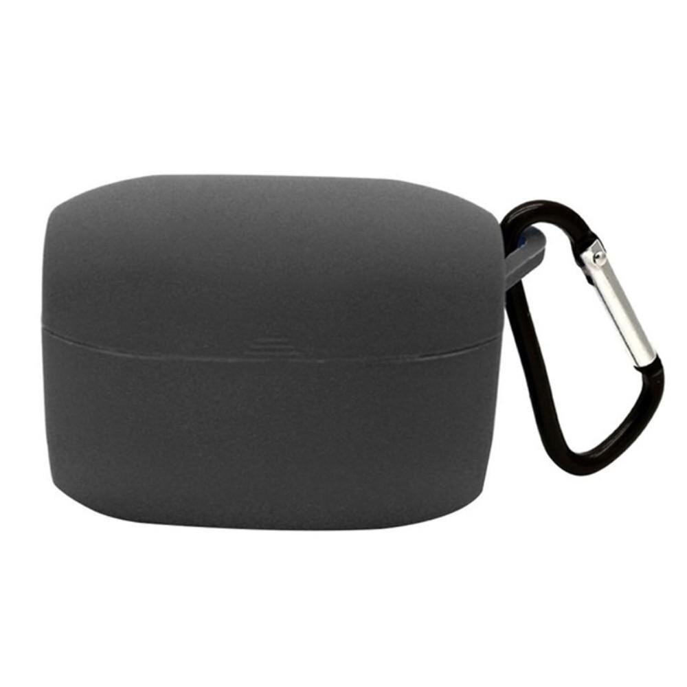 Cover in silicone con moschettone Jabra Elite 65t/Elite Active 65t Nero