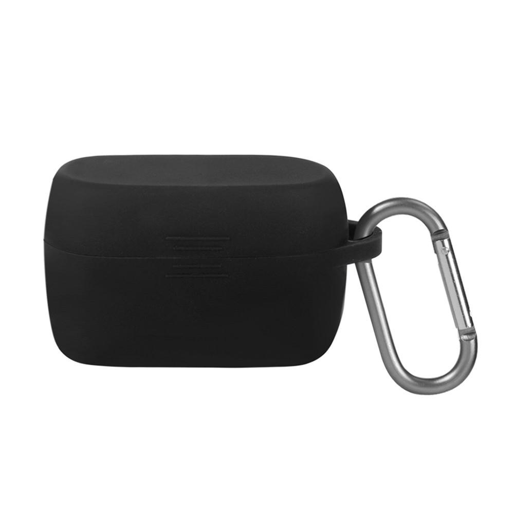 Cover in silicone con moschettone Jabra Elite Active 75t Nero