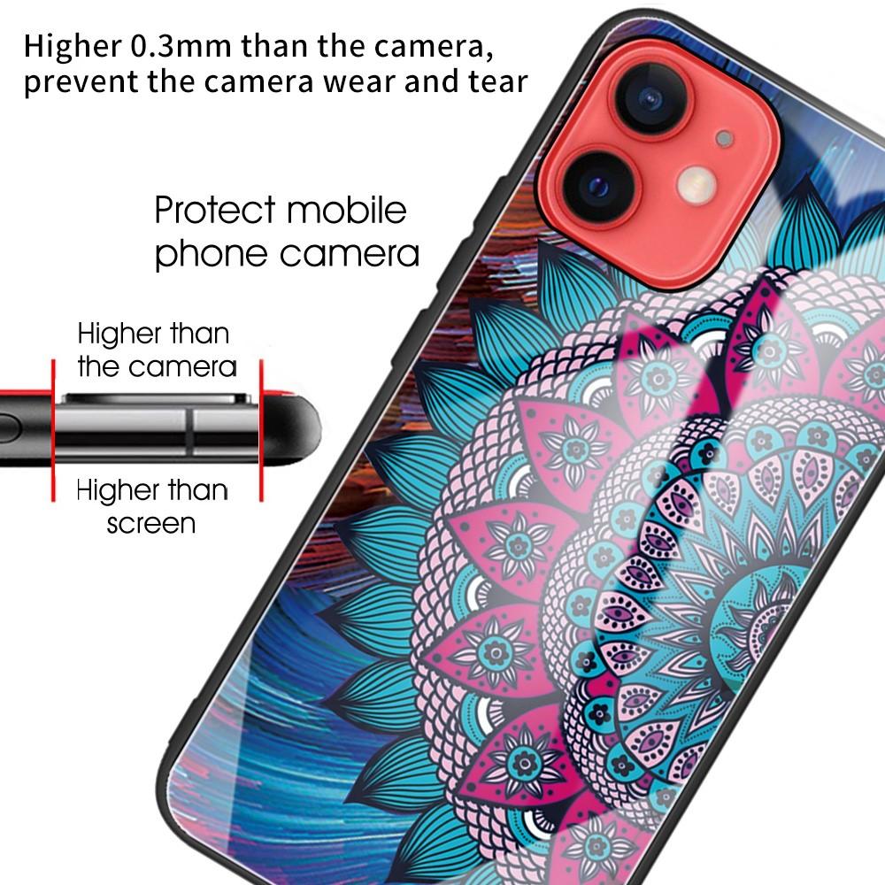 Custodia in vetro temperato iPhone 11 Mandala