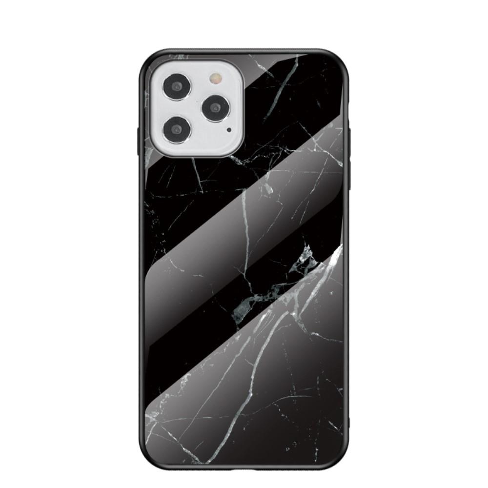 Custodia in vetro temperato iPhone 12/12 Pro Marmo Nero