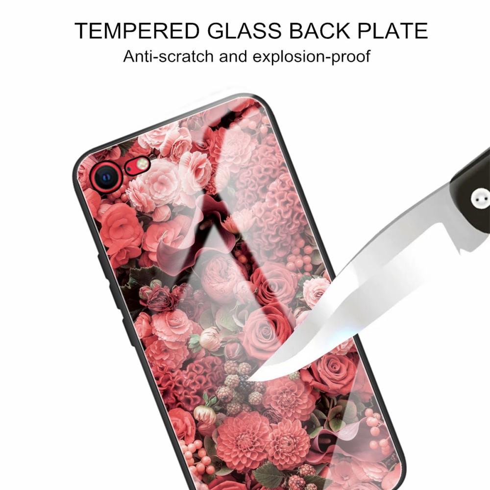 Custodia in vetro temperato iPhone SE (2022) Rose