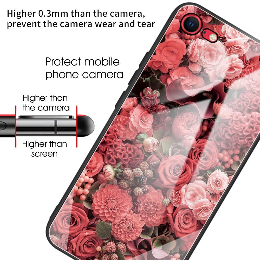 Custodia in vetro temperato iPhone SE (2022) Rose