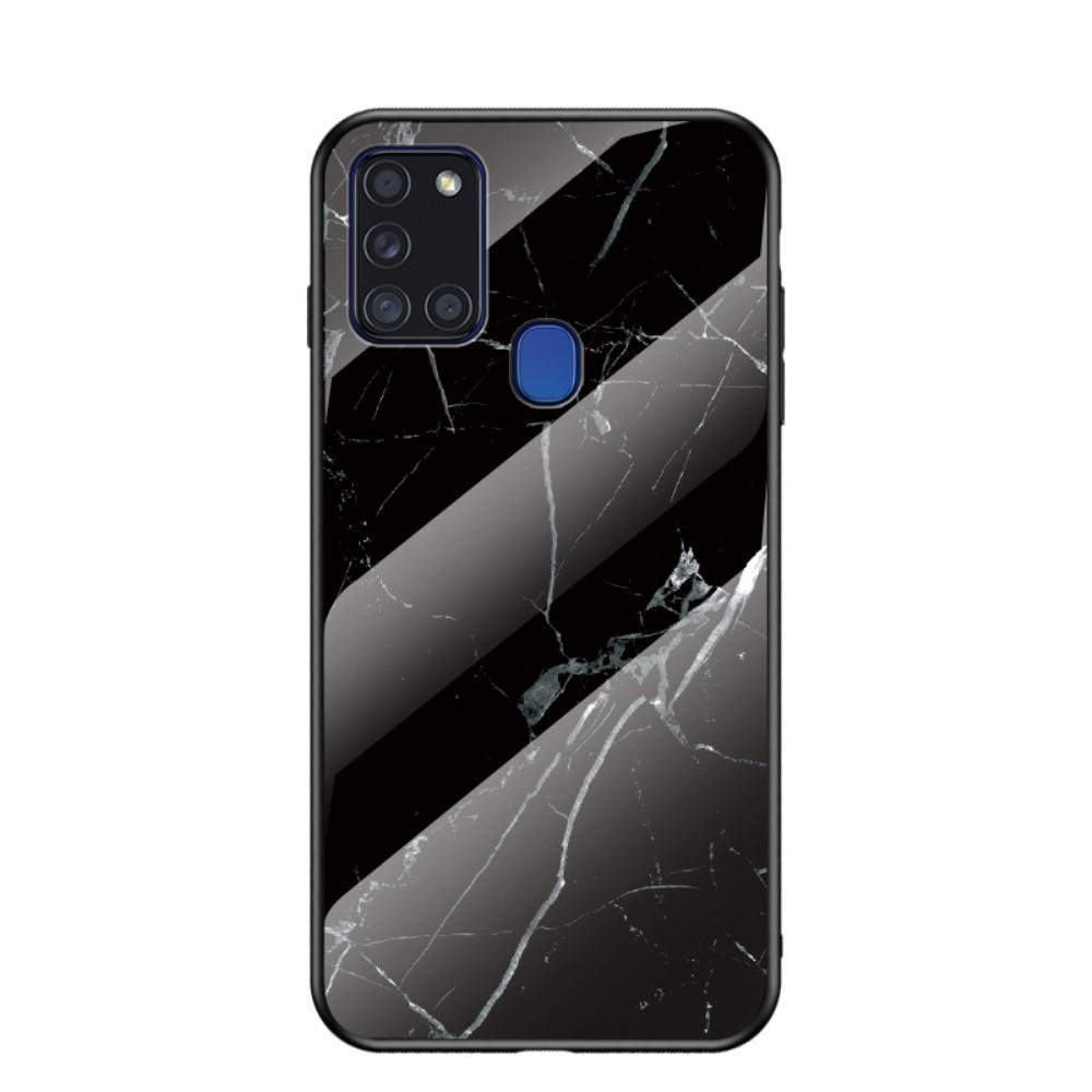 Custodia in vetro temperato Samsung Galaxy A21s Marmo Nero