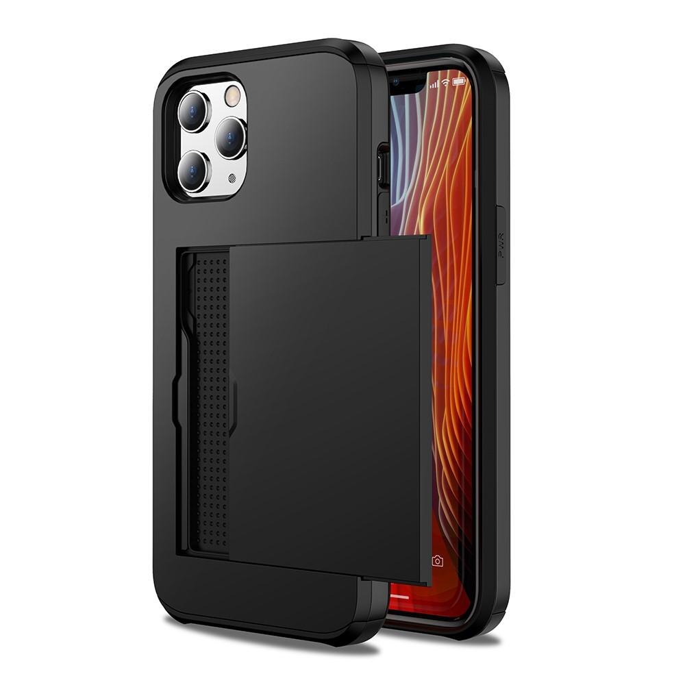 Cover portacarte iPhone 12 Pro Max Nero