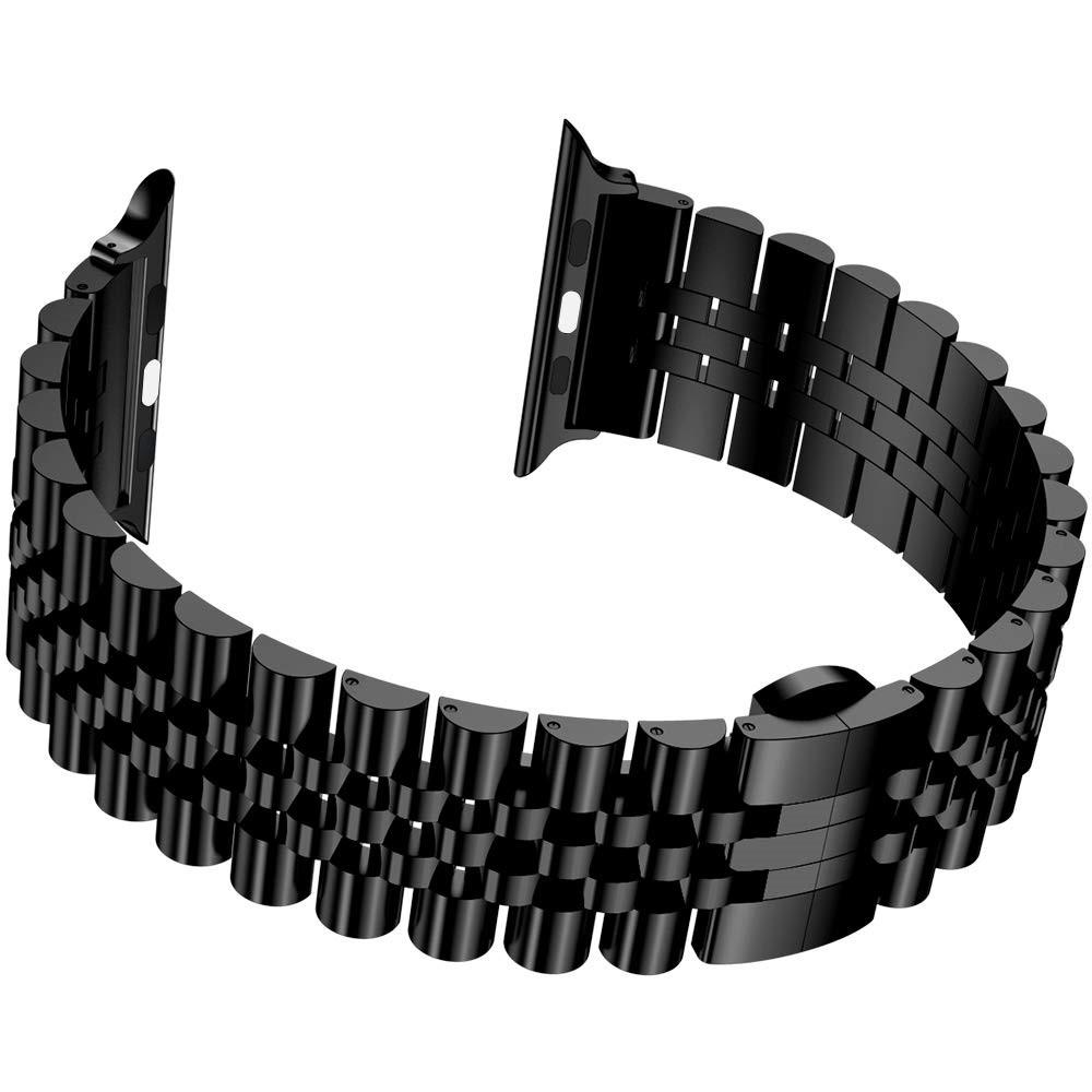 Bracciale in acciaio inossidabile Apple Watch SE 44mm nero