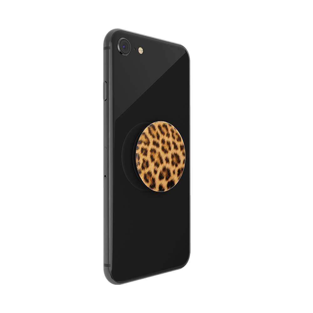 PopGrip Supporto e Impugnatura per Telefoni Cellulari Cheetah Chic (Gepard)