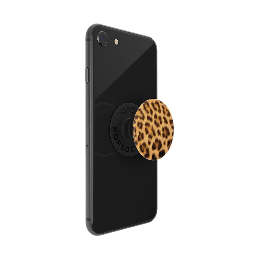 PopGrip Supporto e Impugnatura per Telefoni Cellulari Cheetah Chic (Gepard)