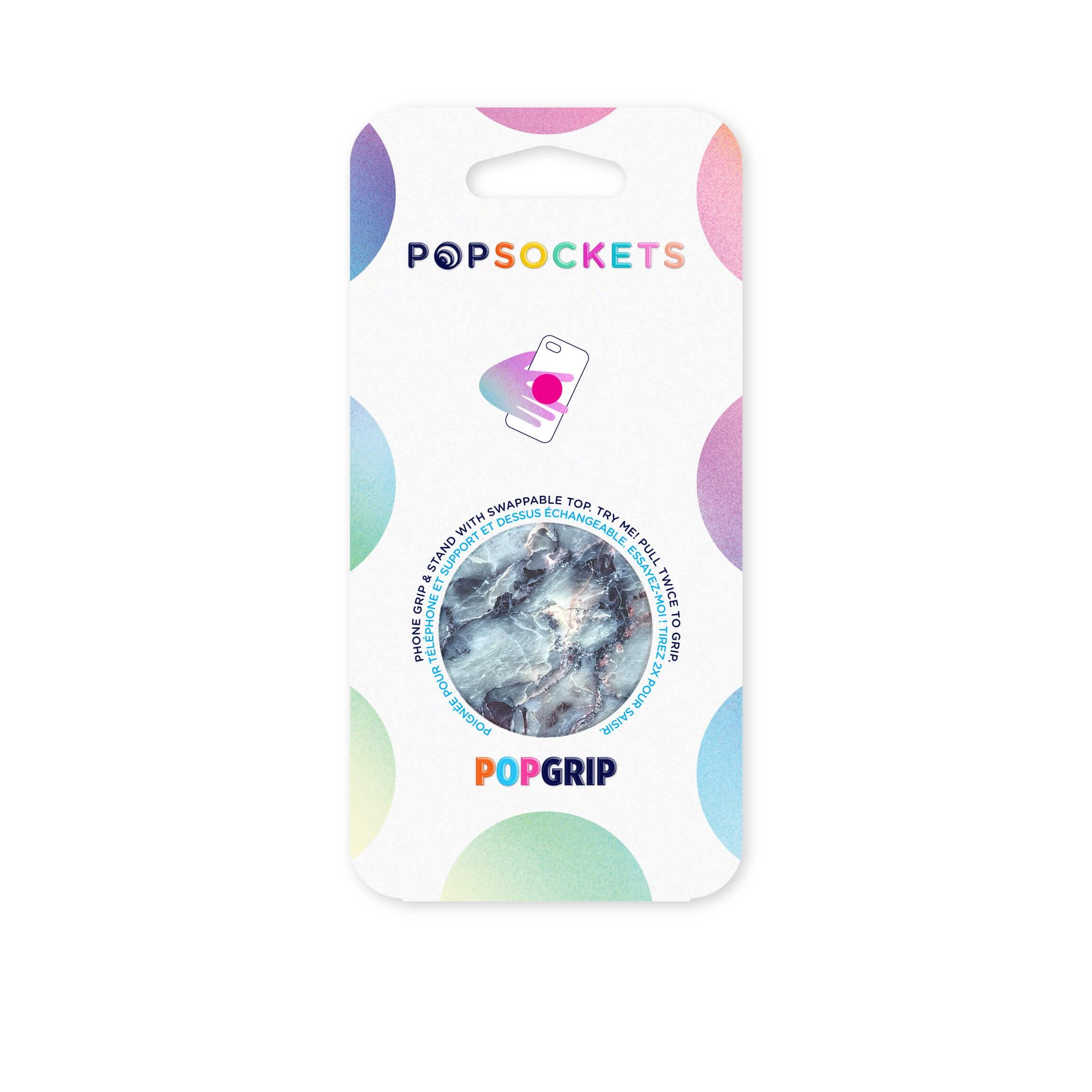 PopGrip Supporto e Impugnatura per Telefoni Cellulari Blue Marble