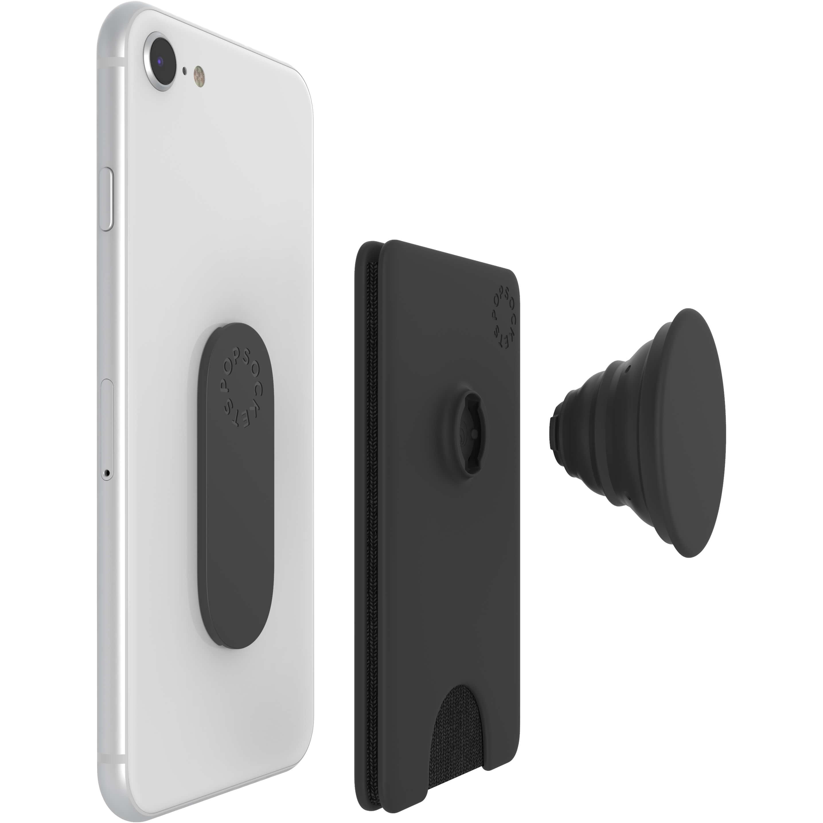 PopWallet+ MagSafe Portafoglio mobile rimovibile, nero