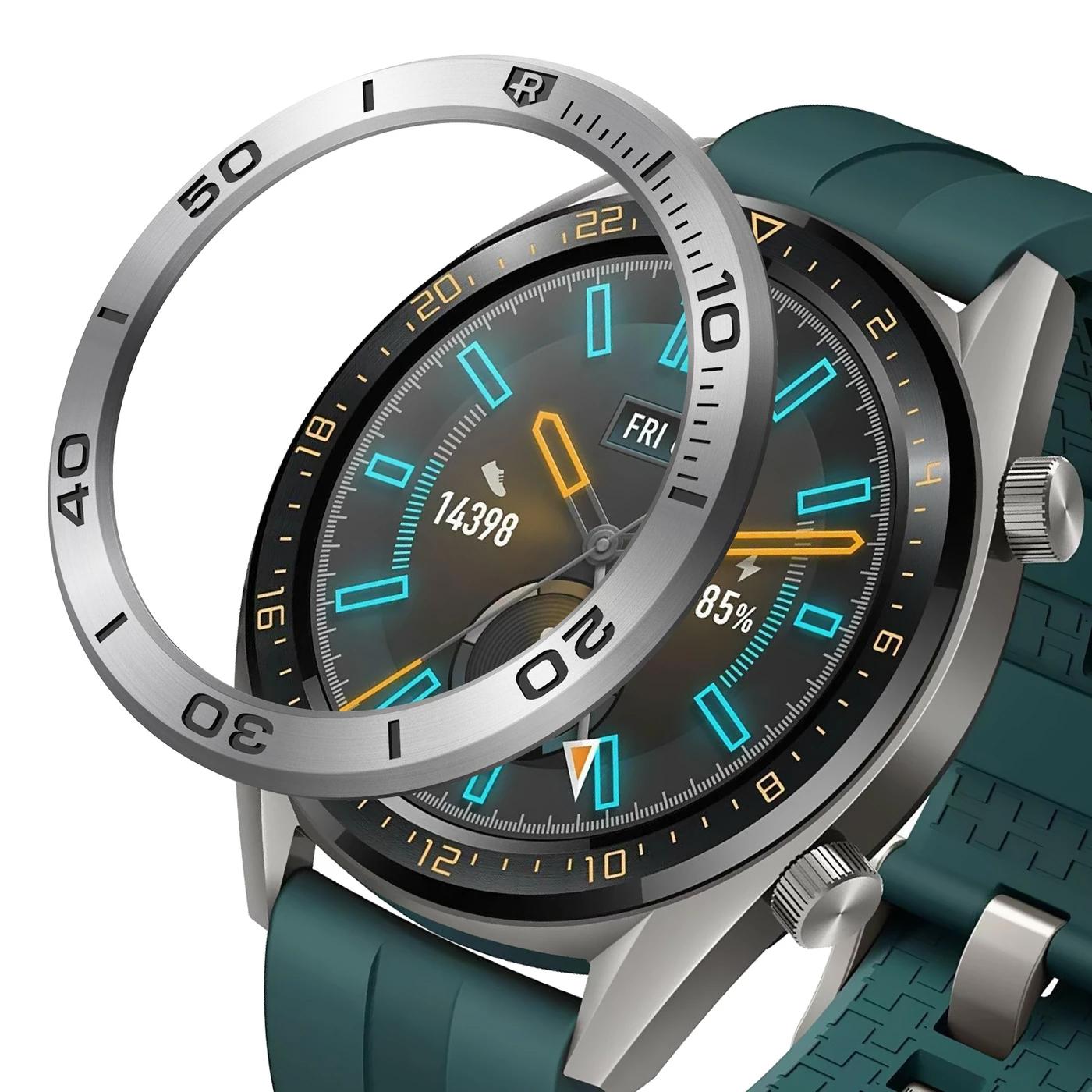 Bezel Styling Huawei Watch GT D'argento