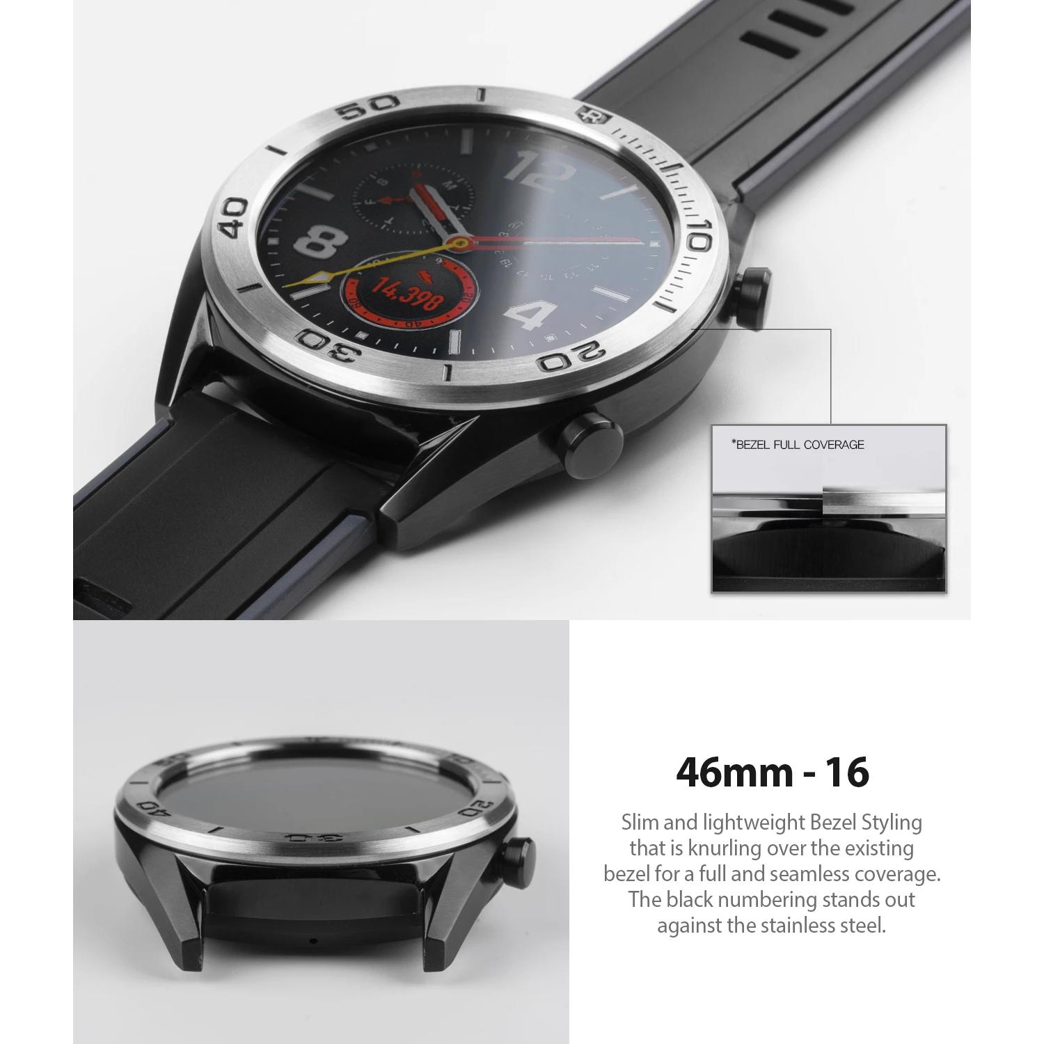 Bezel Styling Huawei Watch GT D'argento