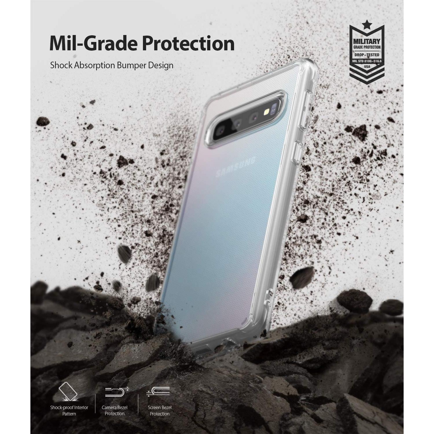 Cover Fusion Samsung Galaxy S10 Plus Clear