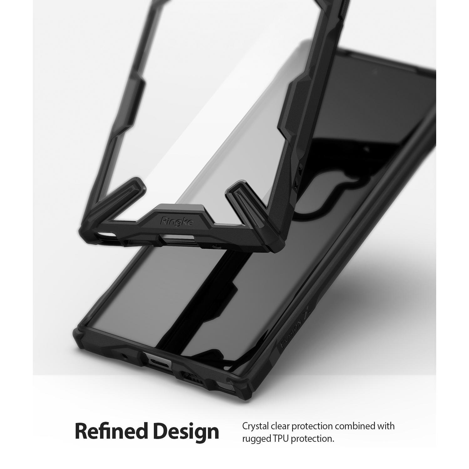Cover Fusion X Samsung Galaxy Note 10 Nero