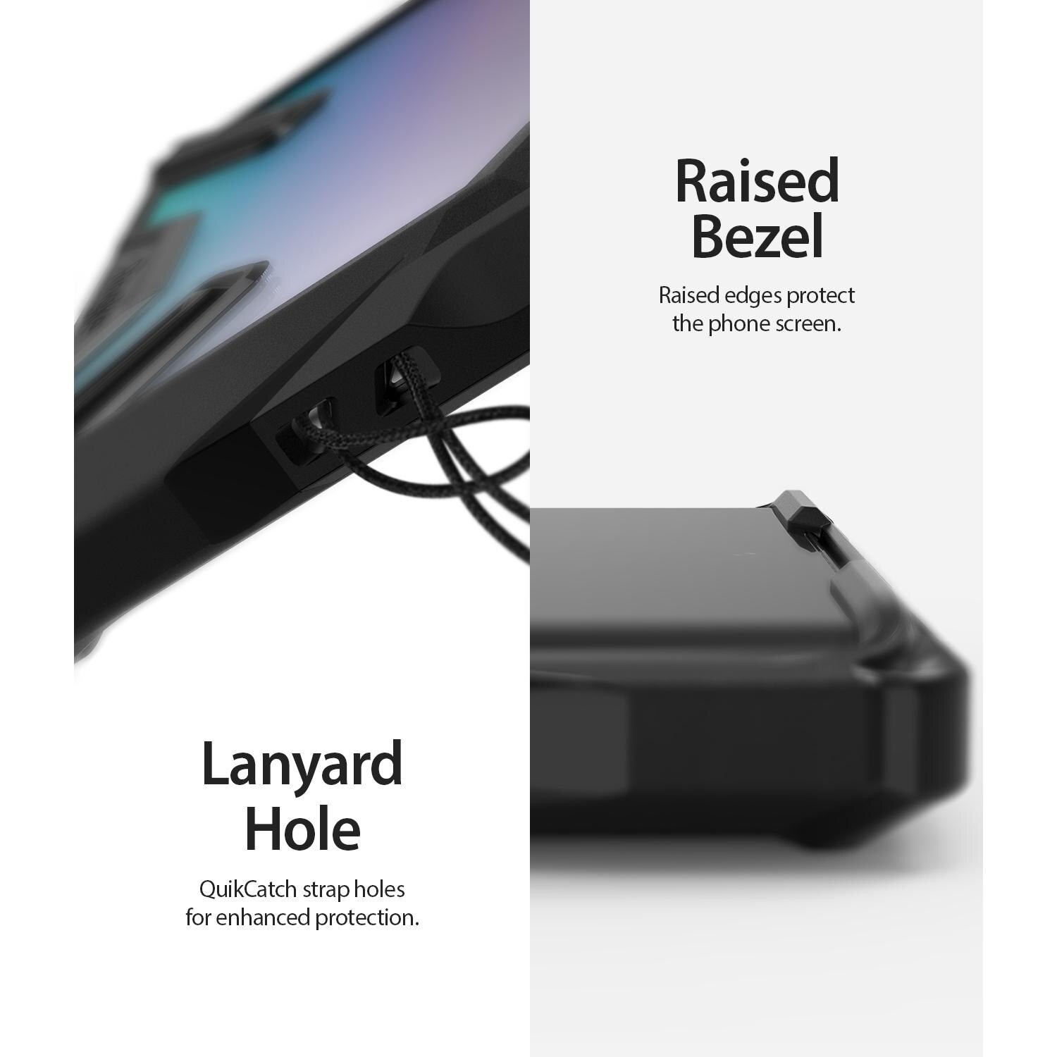 Cover Fusion X Samsung Galaxy Note 10 Nero