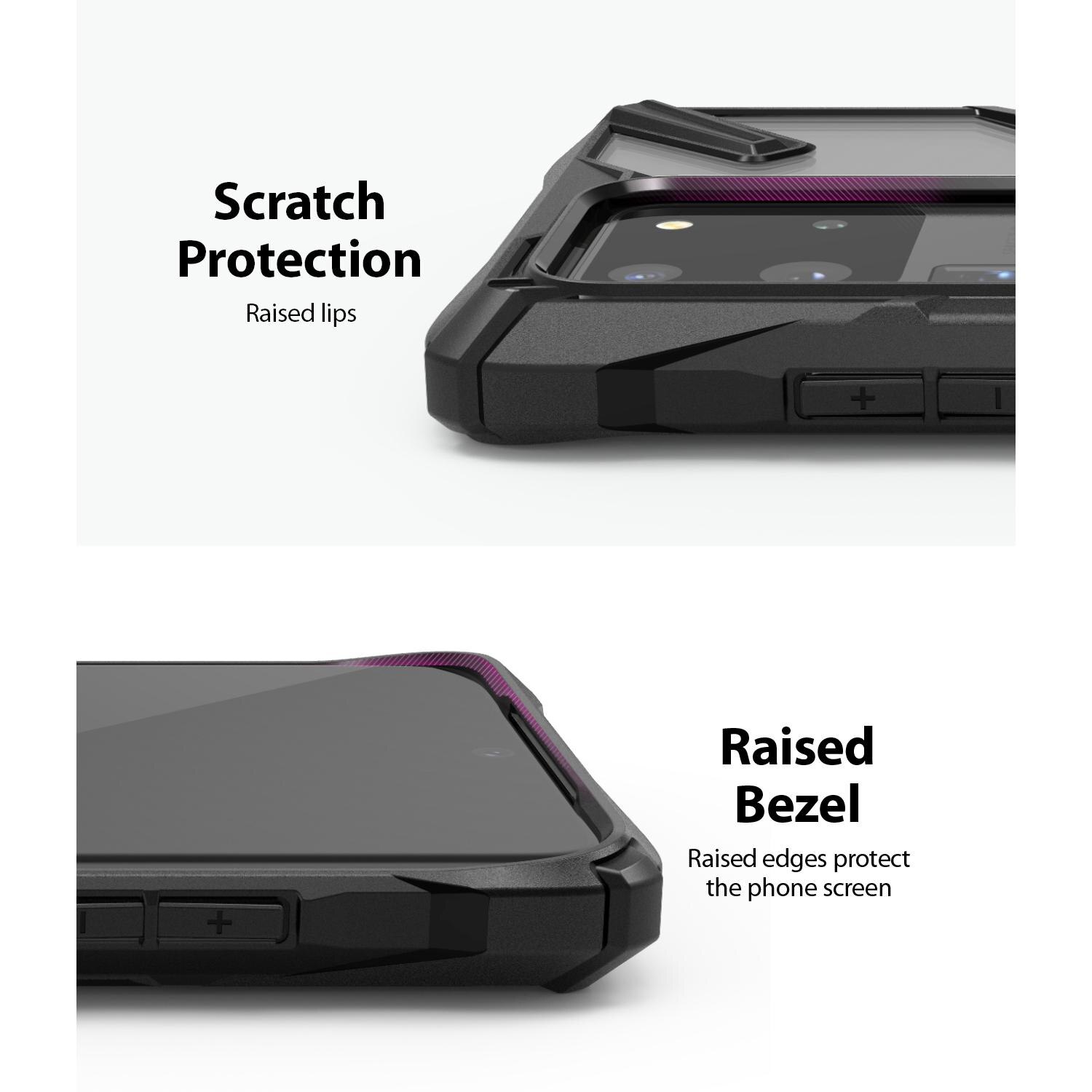 Cover Fusion X Samsung Galaxy S20 Ultra Nero