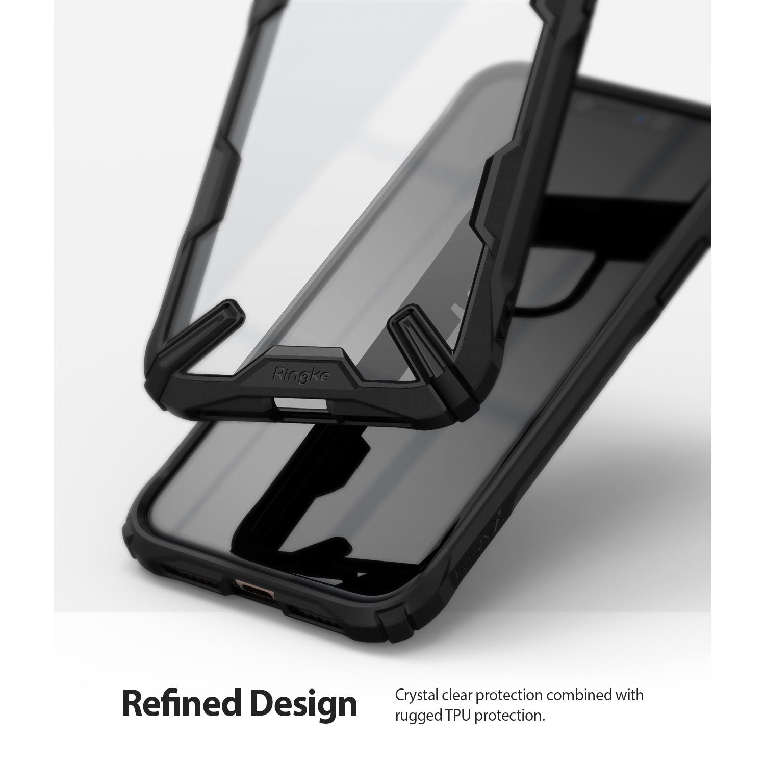 Cover Fusion X iPhone 11 Nero