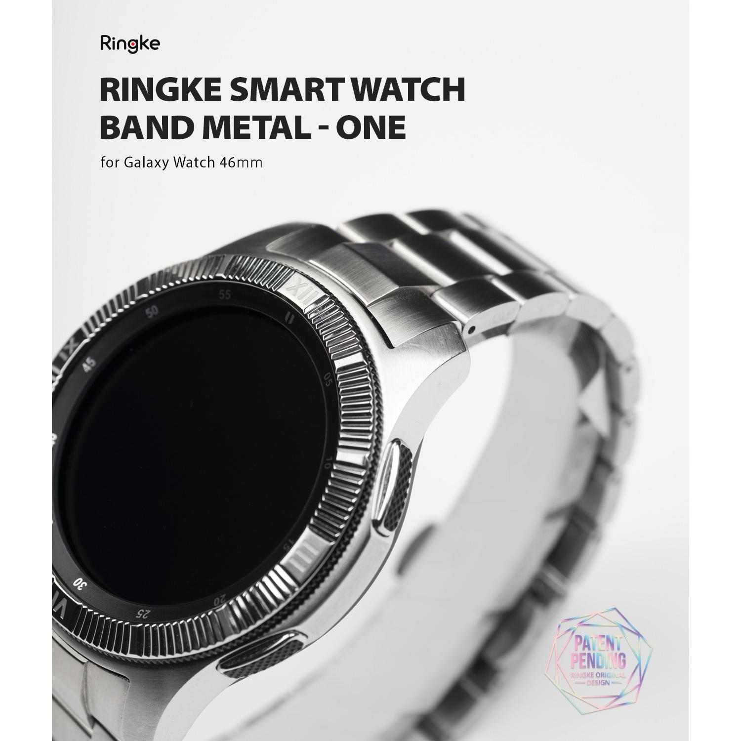 Metal One Cinturino Samsung Galaxy Watch 4 Classic 46mm D'argento
