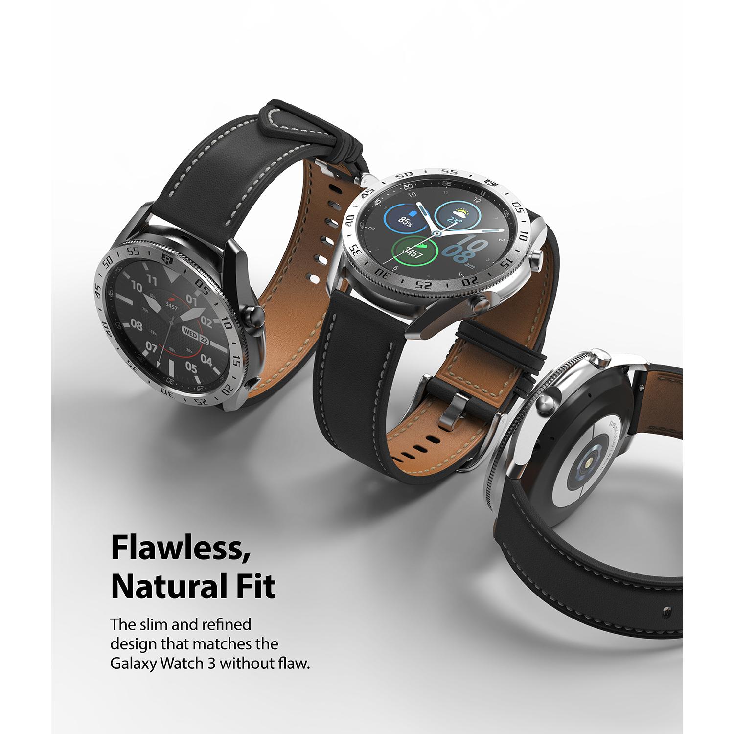 Bezel Styling Samsung Galaxy Watch 3 45mm D'argento