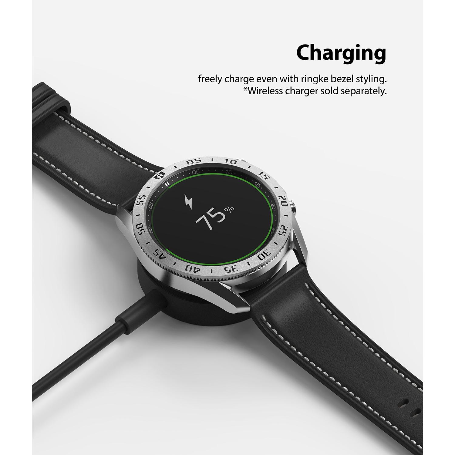 Bezel Styling Samsung Galaxy Watch 3 45mm D'argento