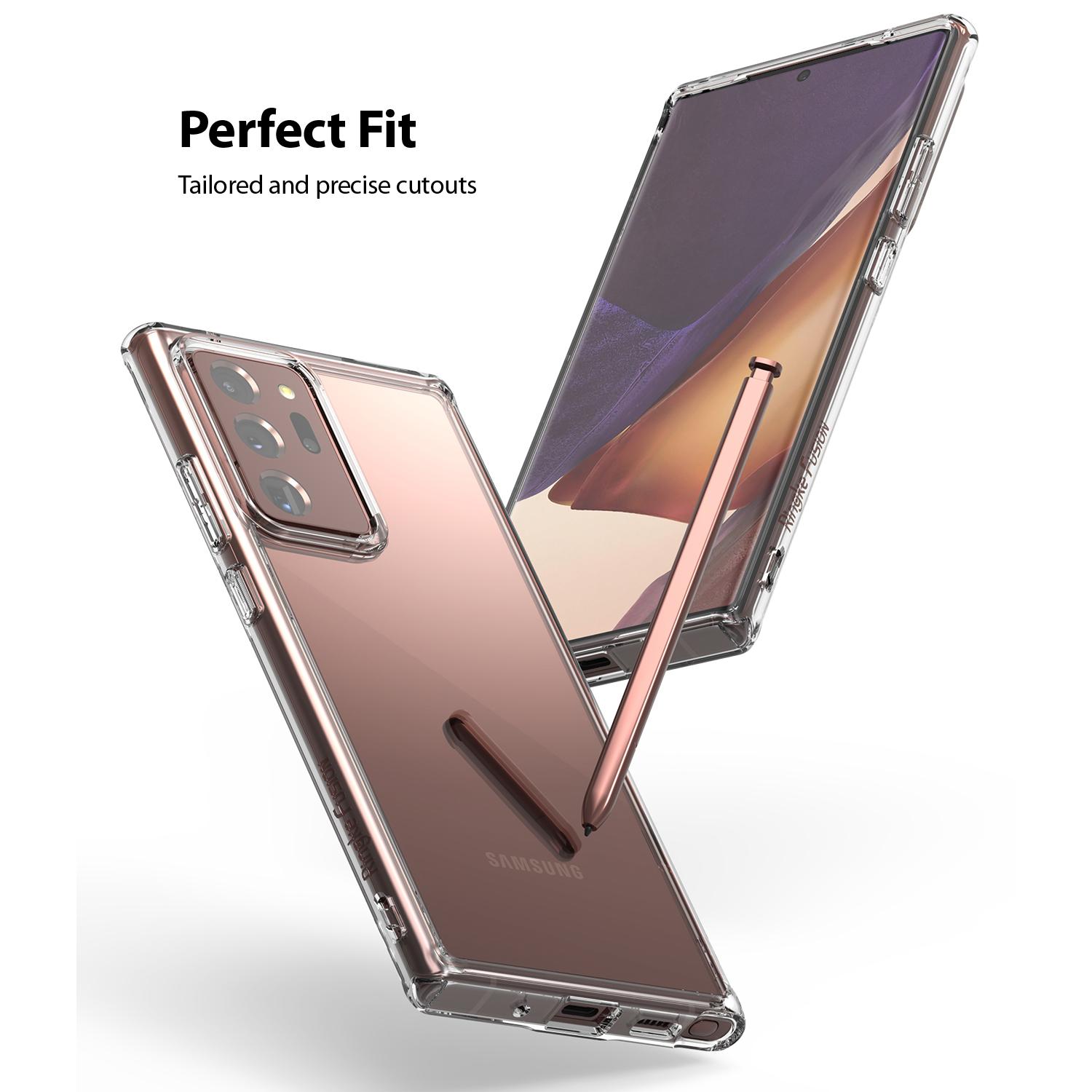 Cover Fusion Samsung Galaxy Note 20 Ultra Trasparente
