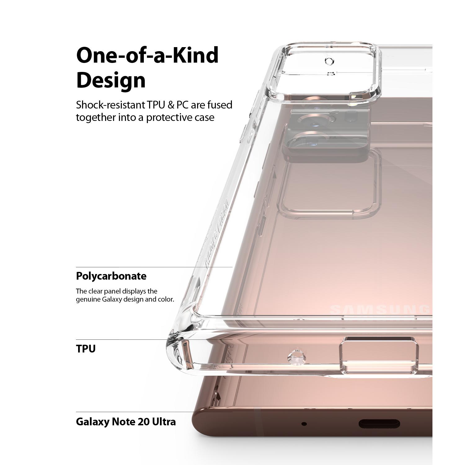 Cover Fusion Samsung Galaxy Note 20 Ultra Trasparente