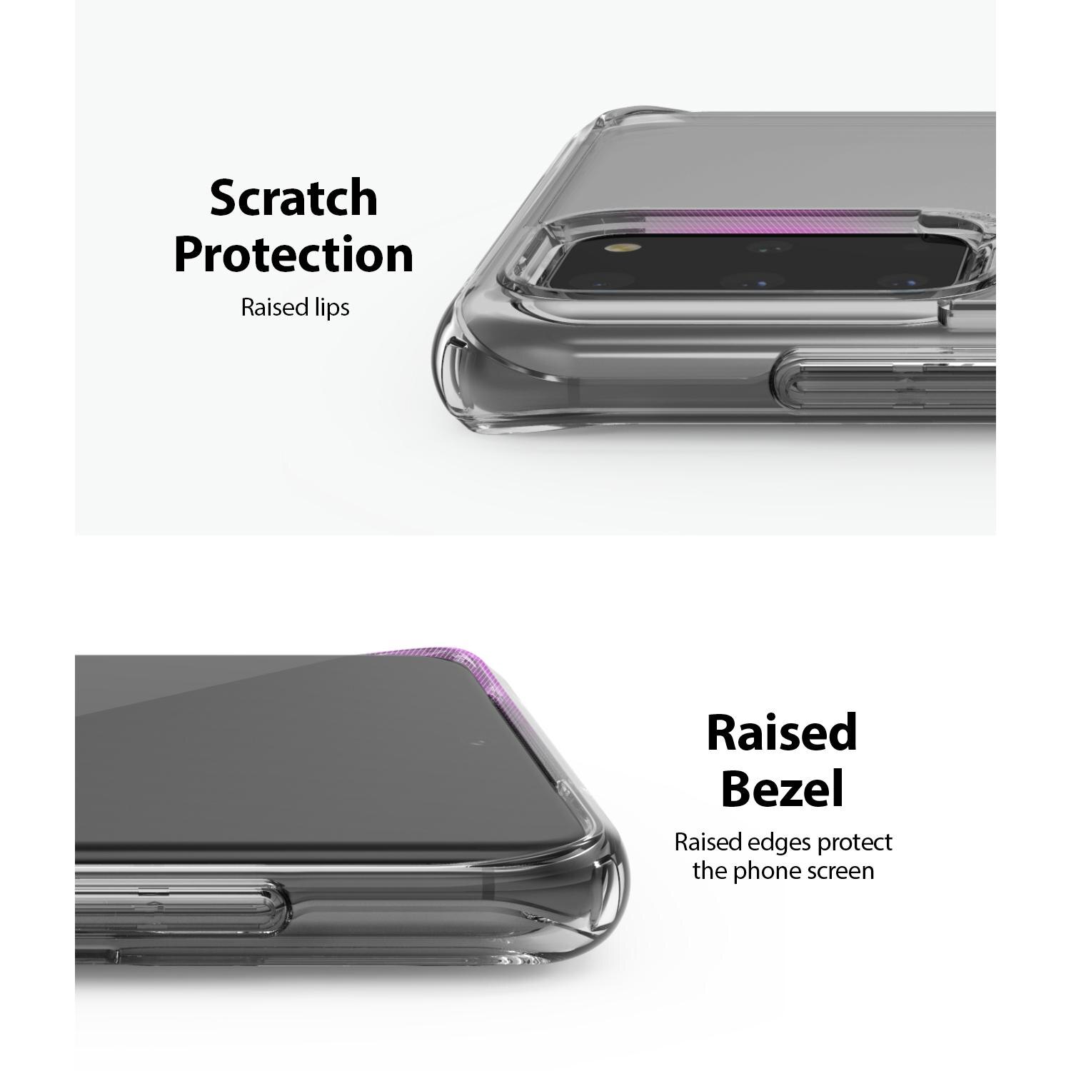 Cover Fusion Samsung Galaxy S20 Plus Trasparente
