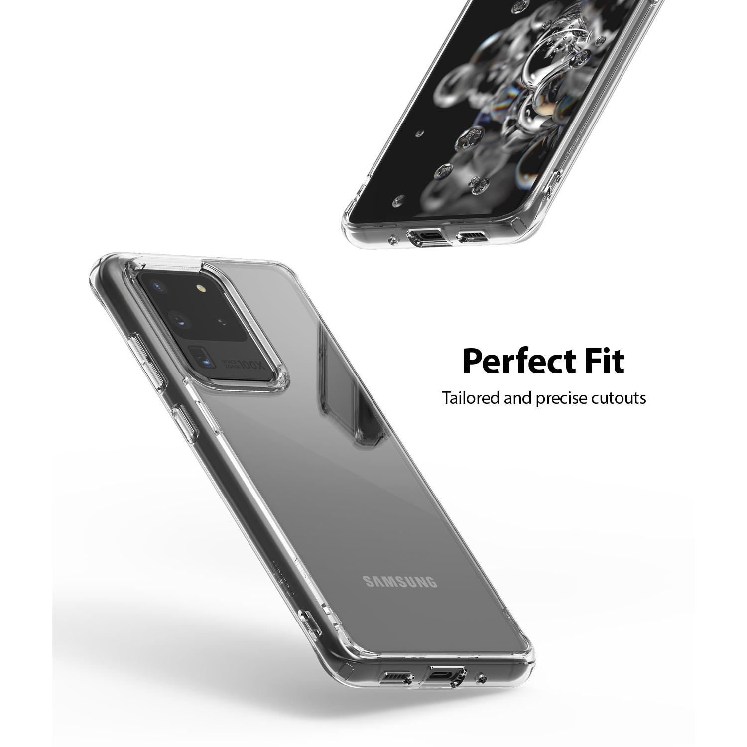 Cover Fusion Samsung Galaxy S20 Ultra Trasparente