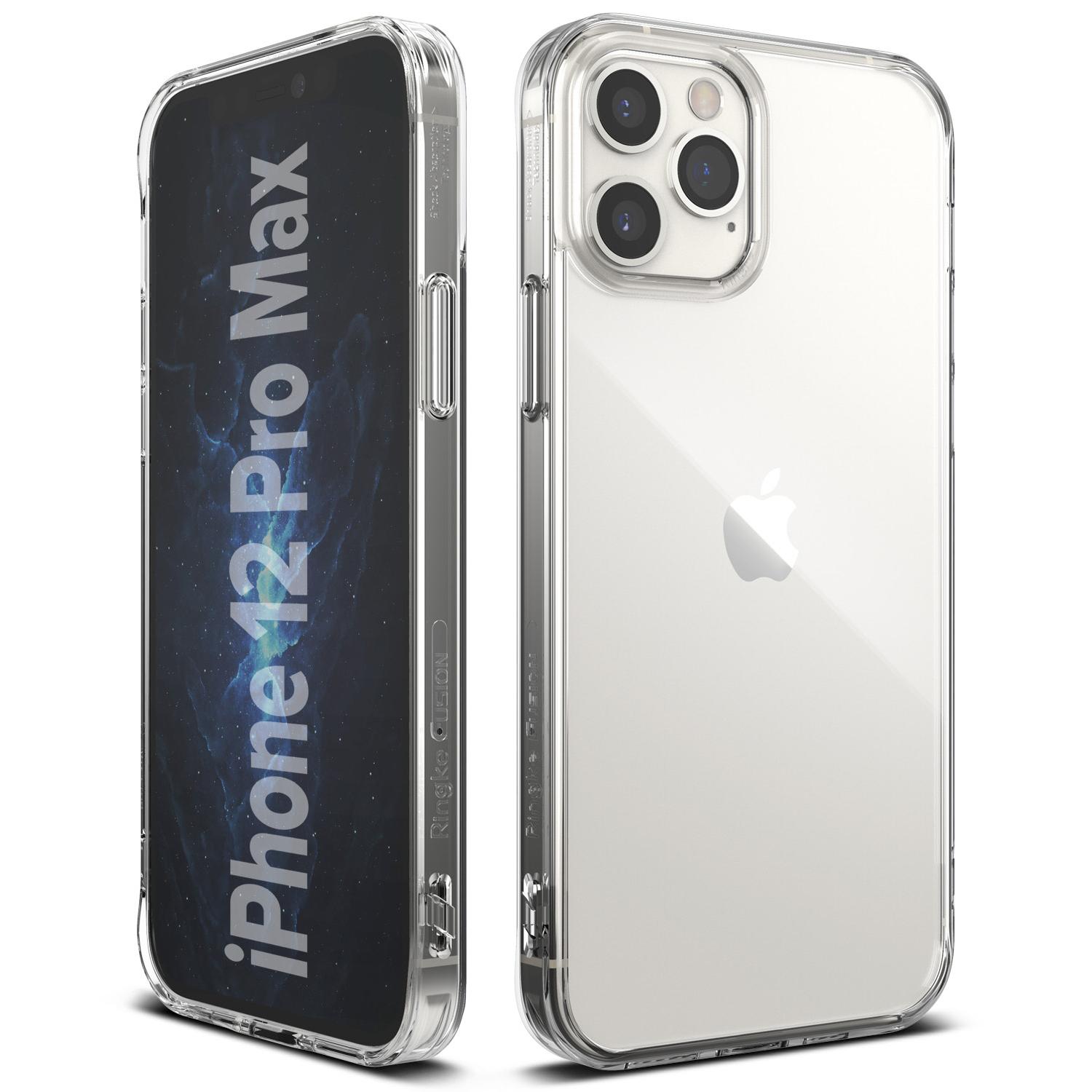 Cover Fusion iPhone 12 Pro Max Trasparente