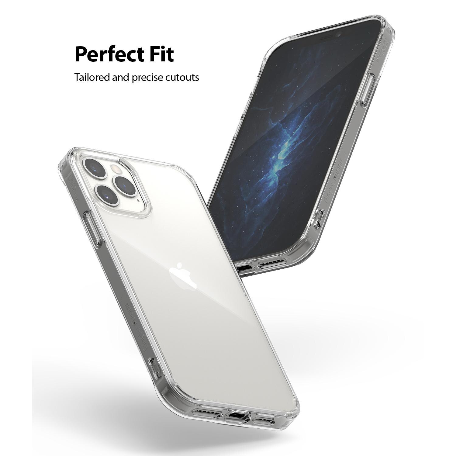 Cover Fusion iPhone 12 Pro Max Trasparente