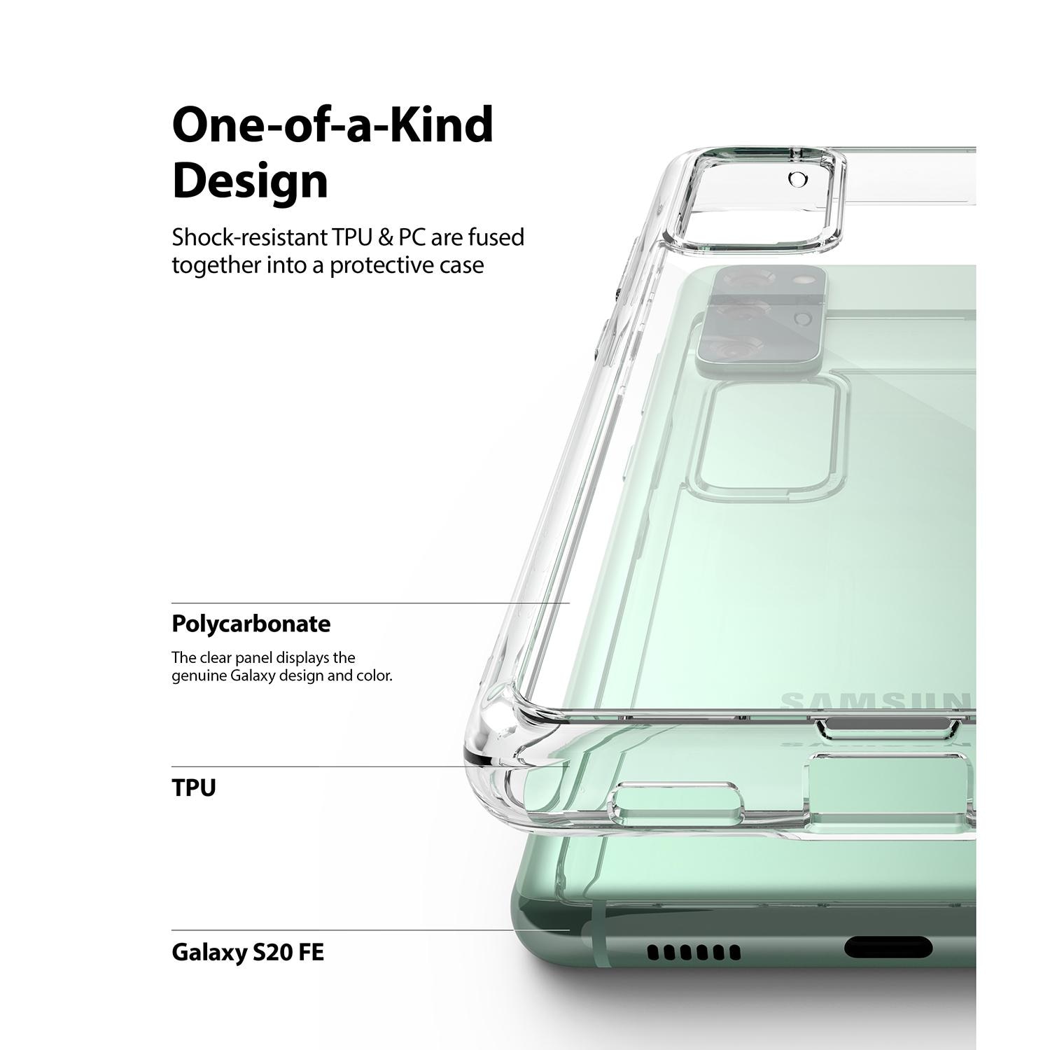 Cover Fusion Samsung Galaxy S20 FE Clear