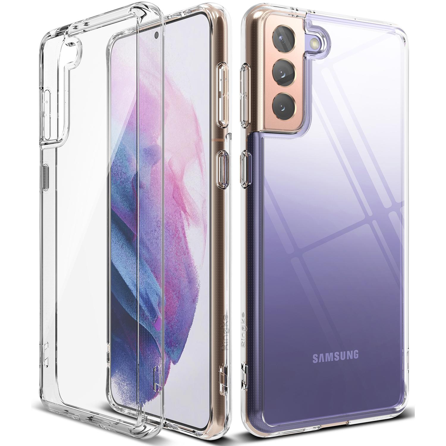 Cover Fusion Samsung Galaxy S21 Trasparente