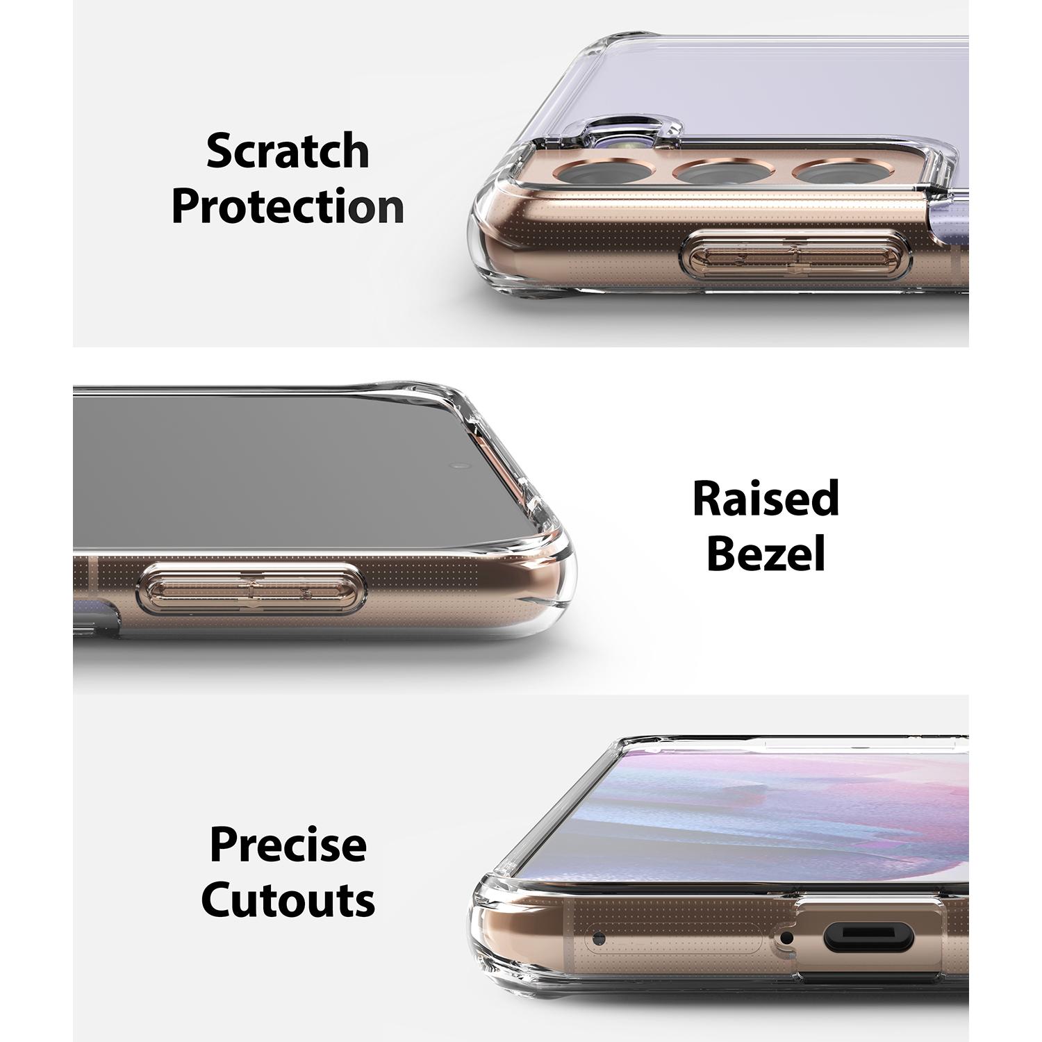 Cover Fusion Samsung Galaxy S21 Trasparente