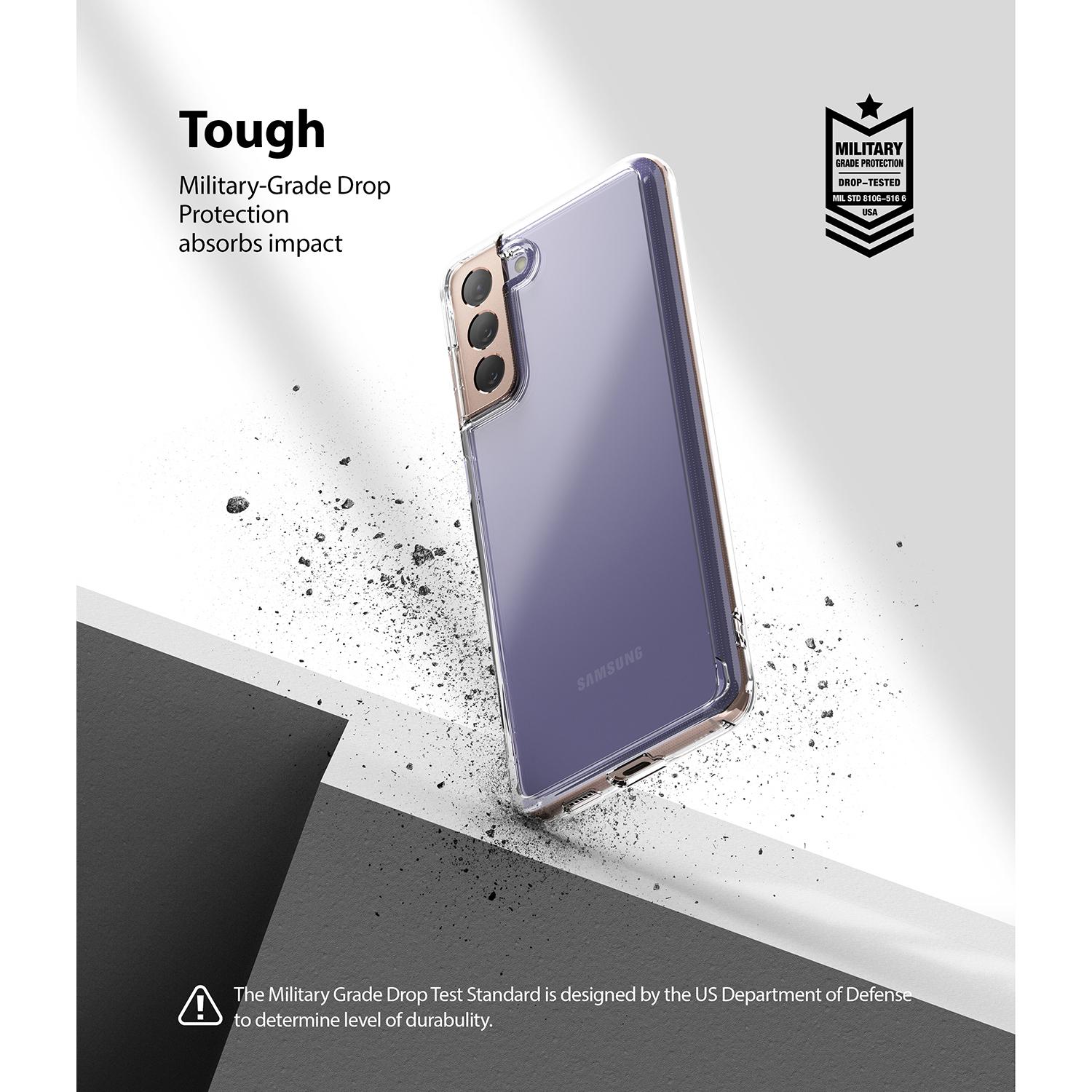 Cover Fusion Samsung Galaxy S21 Trasparente