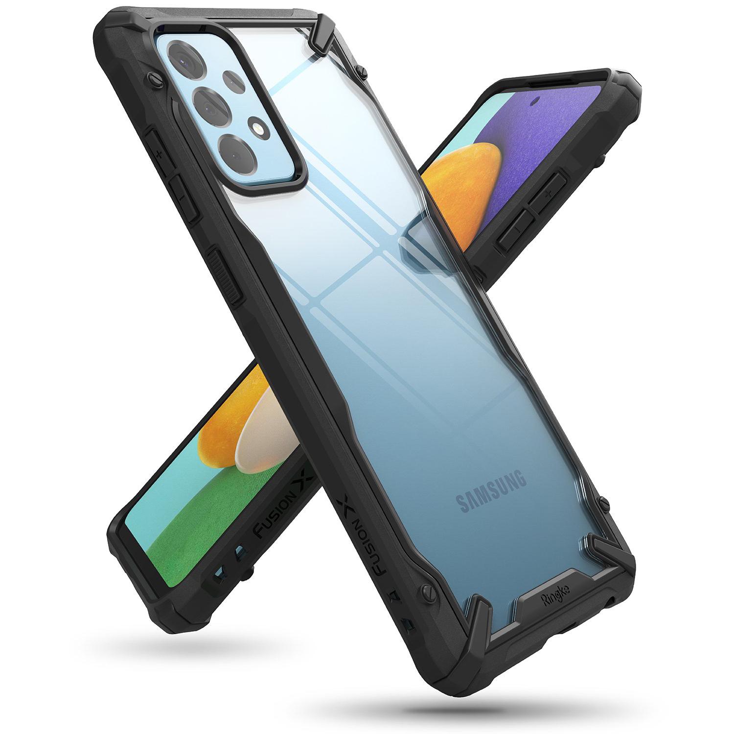 Cover Fusion X Samsung Galaxy A52/A52s Black