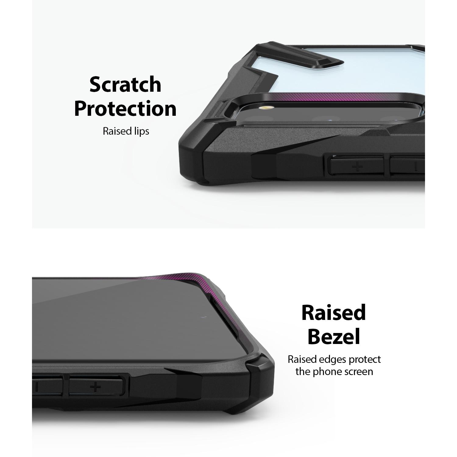 Cover Fusion X Samsung Galaxy S20 Nero