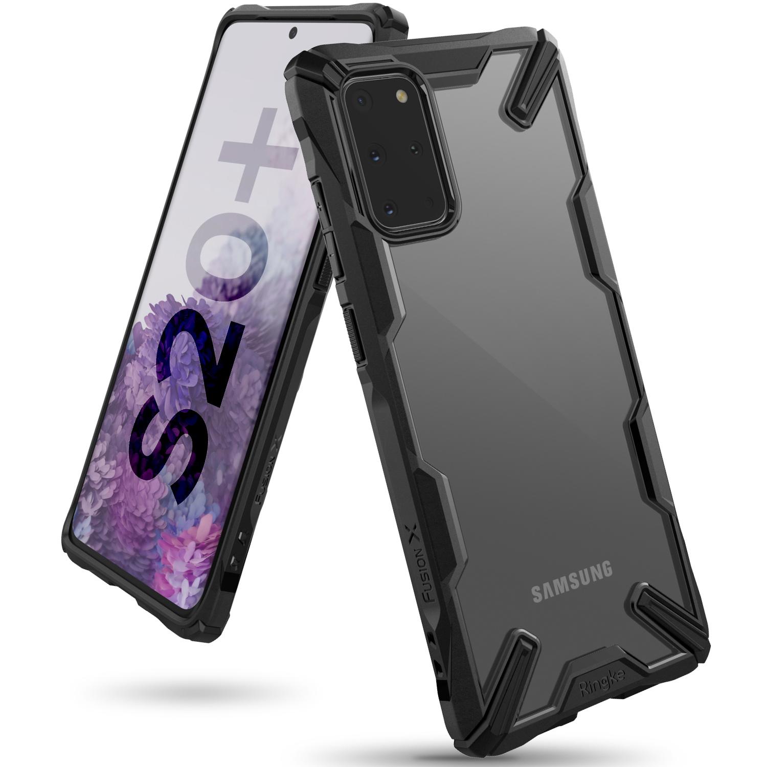 Cover Fusion X Samsung Galaxy S20 Plus Nero