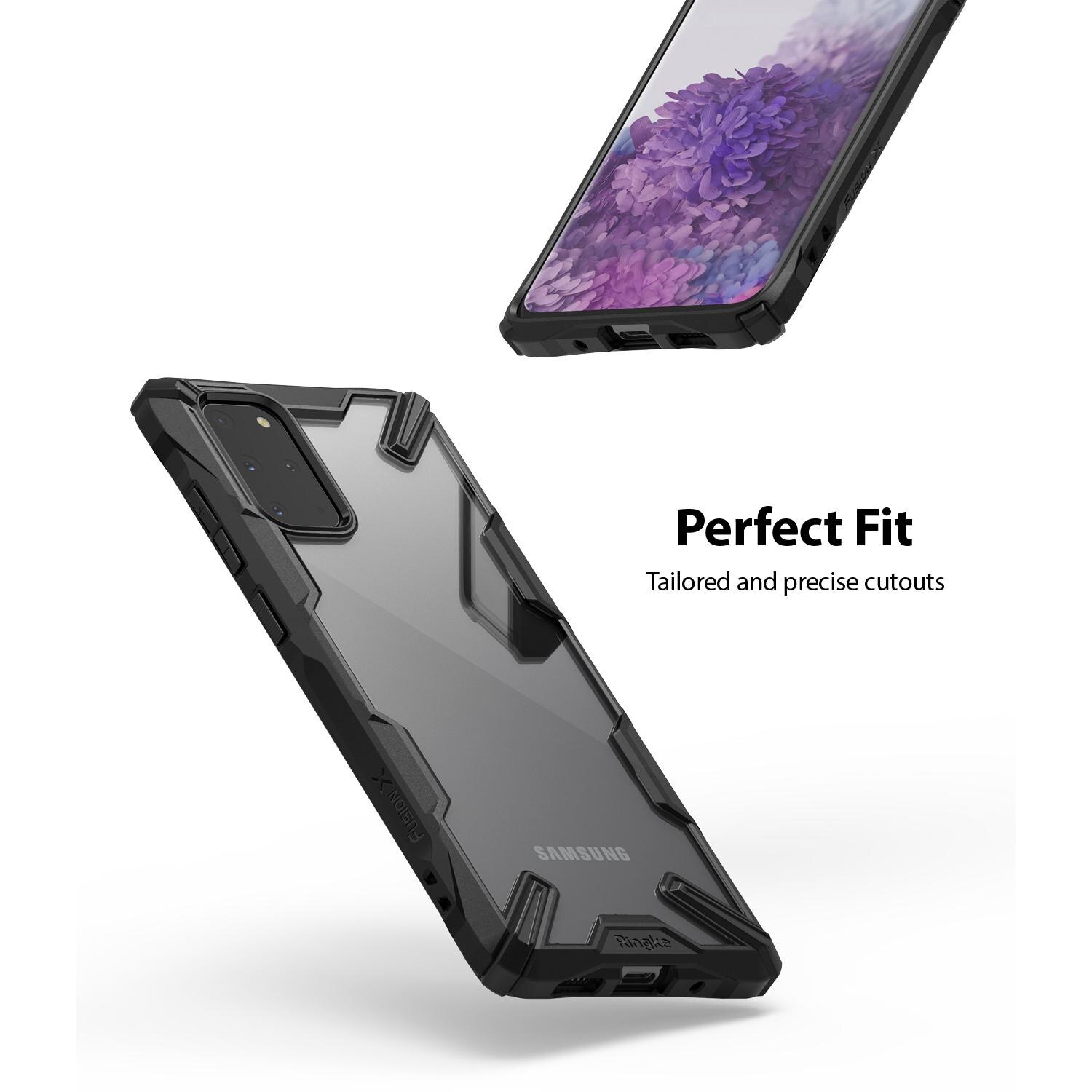 Cover Fusion X Samsung Galaxy S20 Plus Nero