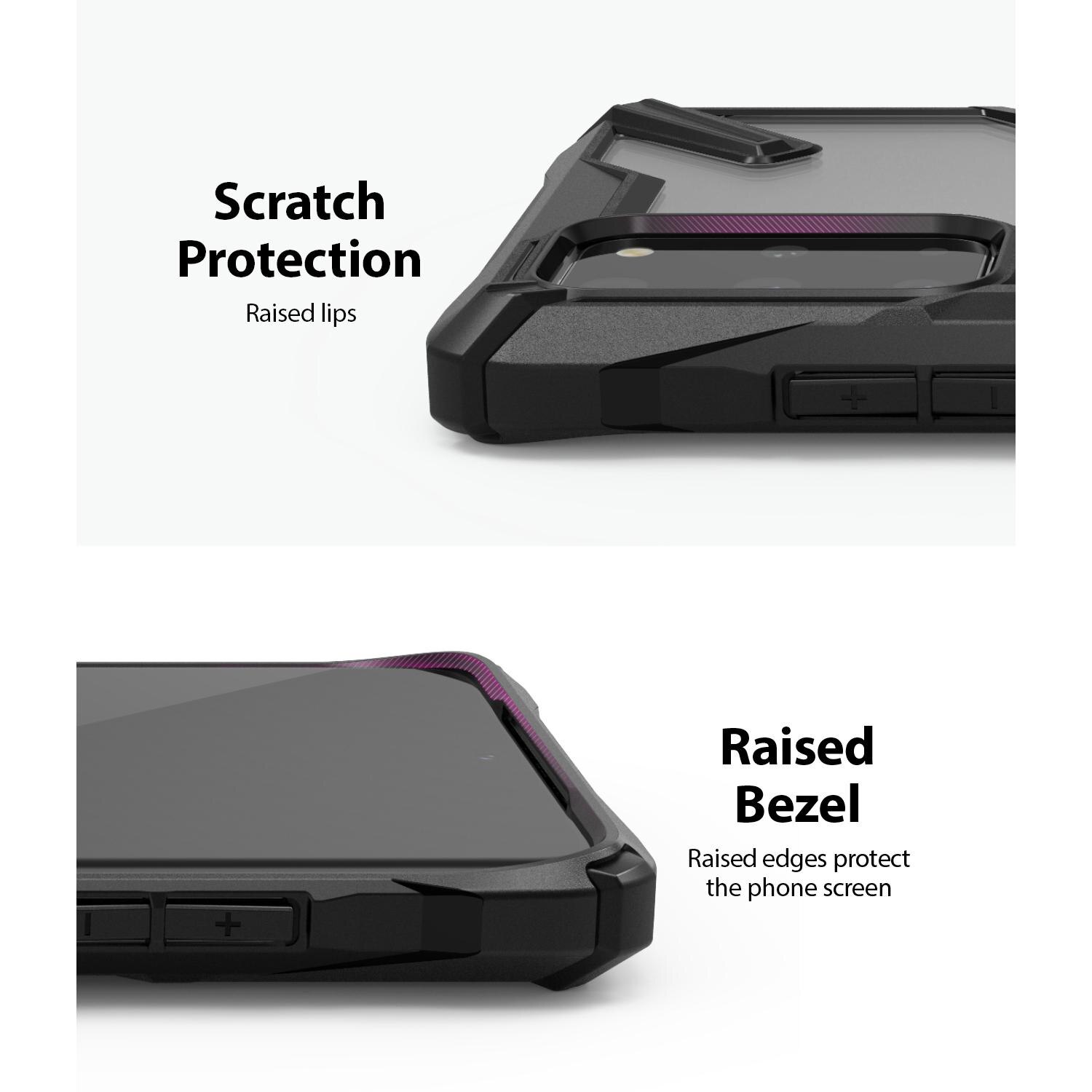 Cover Fusion X Samsung Galaxy S20 Plus Nero