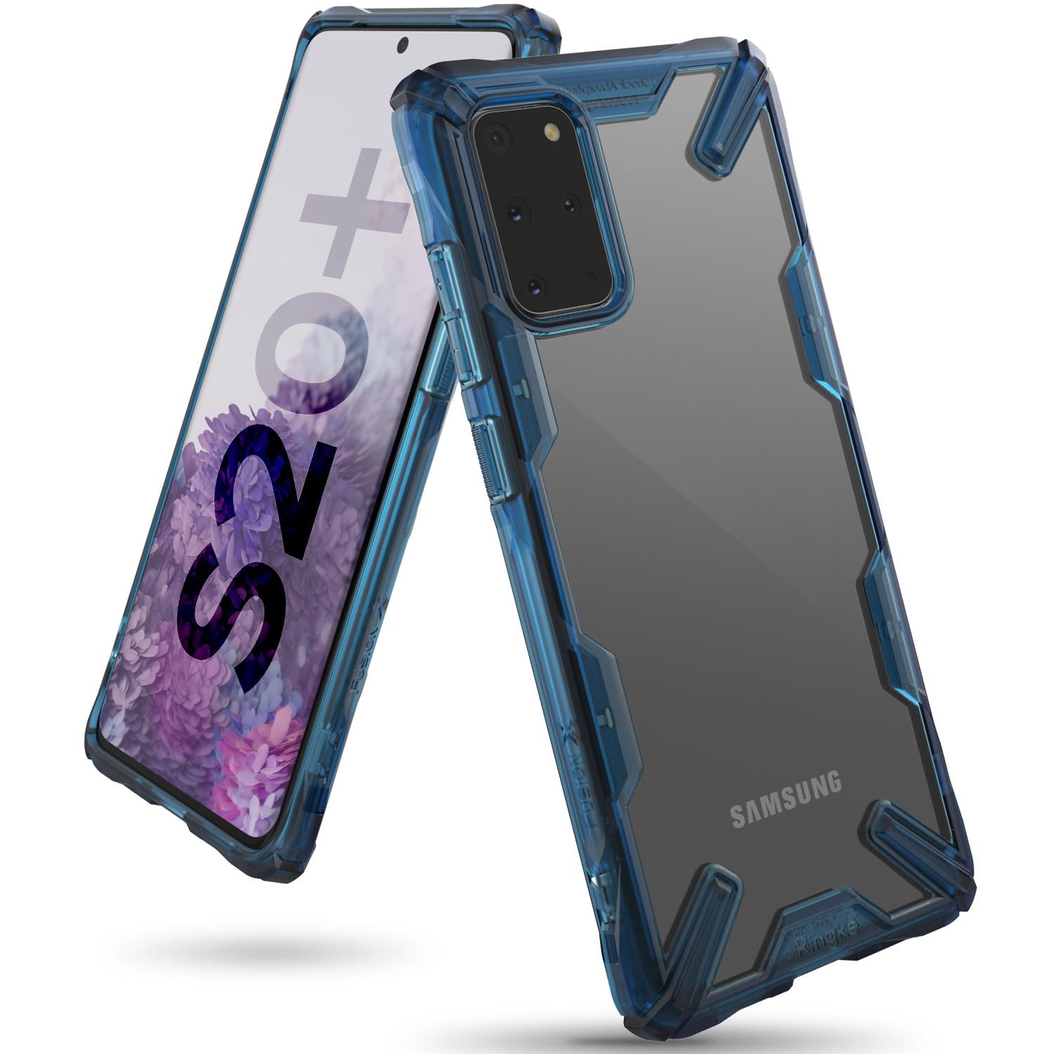 Cover Fusion X Samsung Galaxy S20 Plus Blu