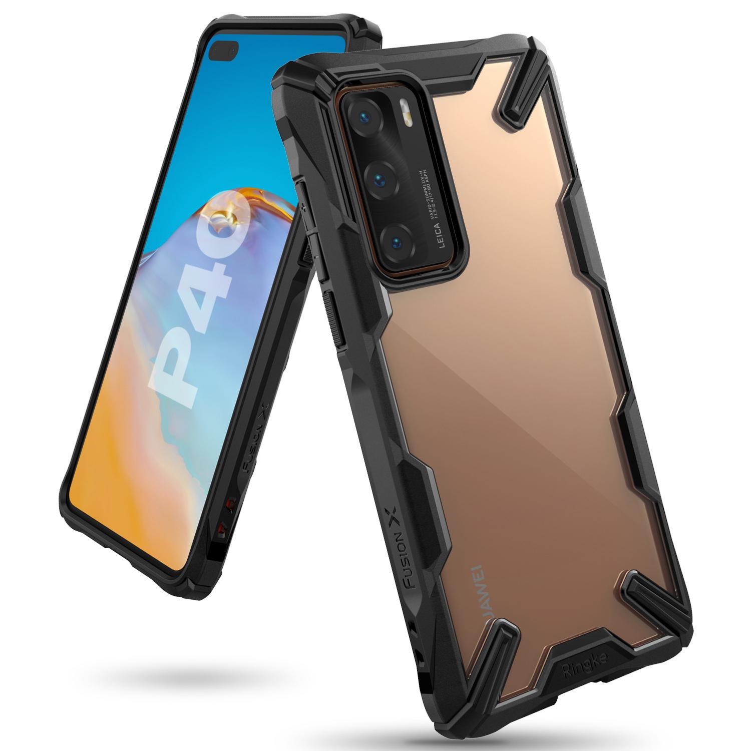 Cover Fusion X Huawei P40 Black