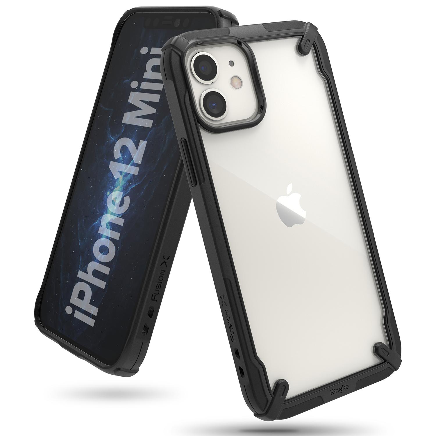 Cover Fusion X iPhone 12 Mini Black