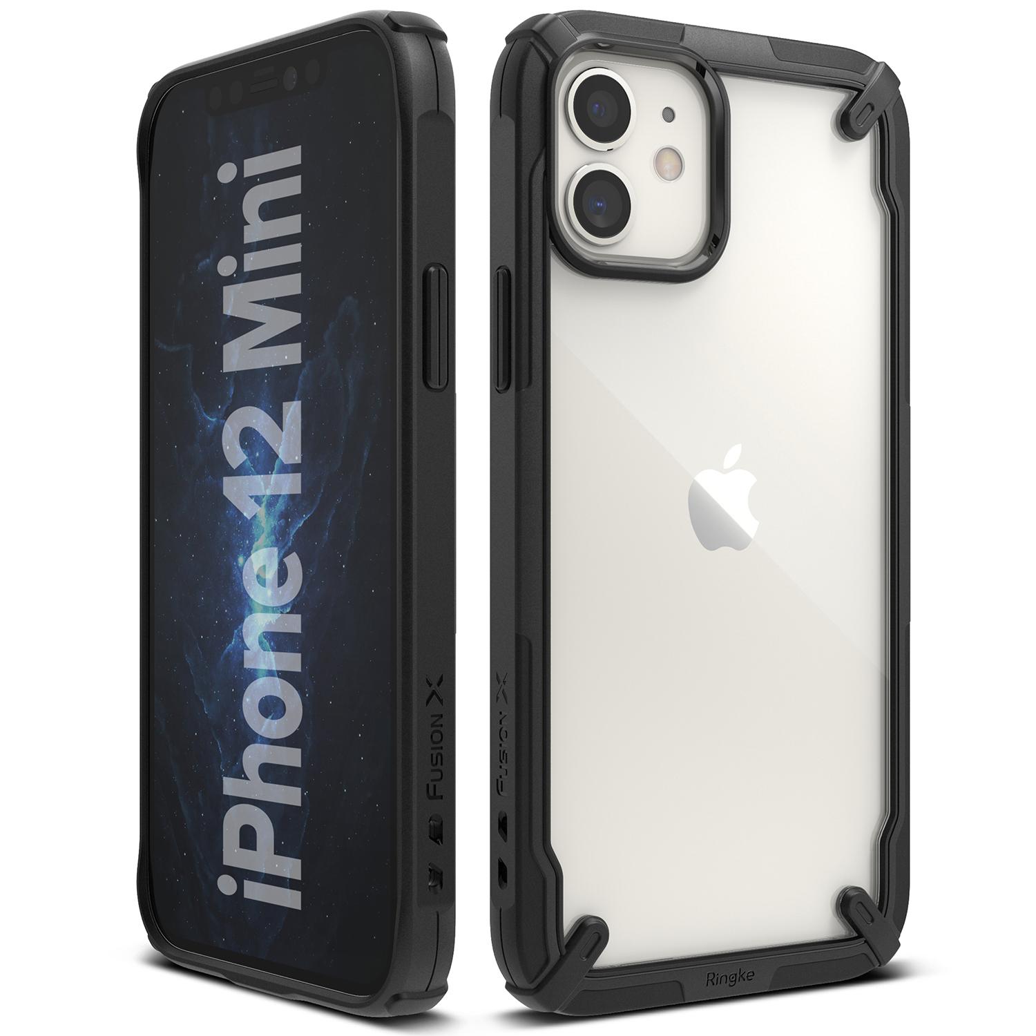 Cover Fusion X iPhone 12 Mini Black