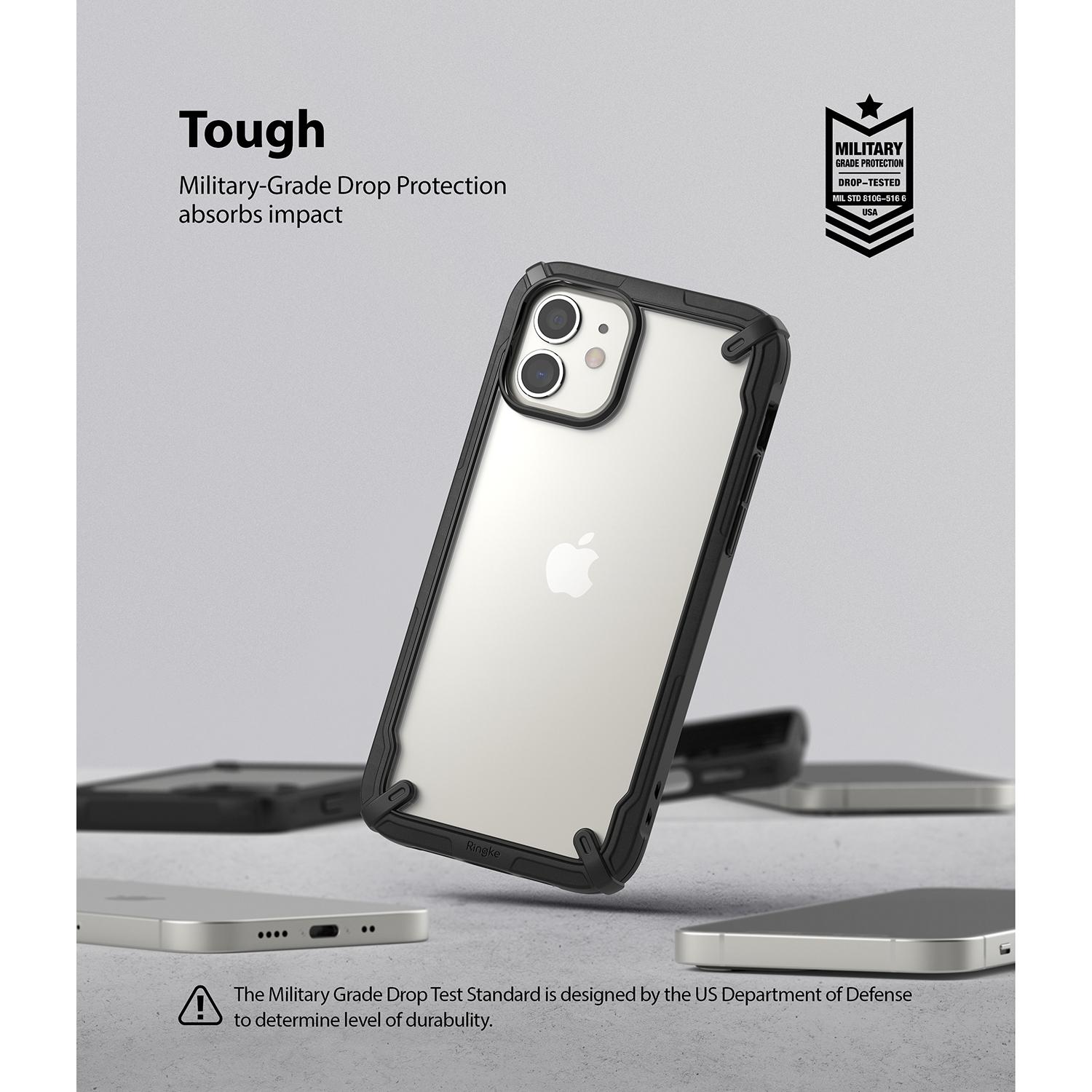 Cover Fusion X iPhone 12 Mini Black