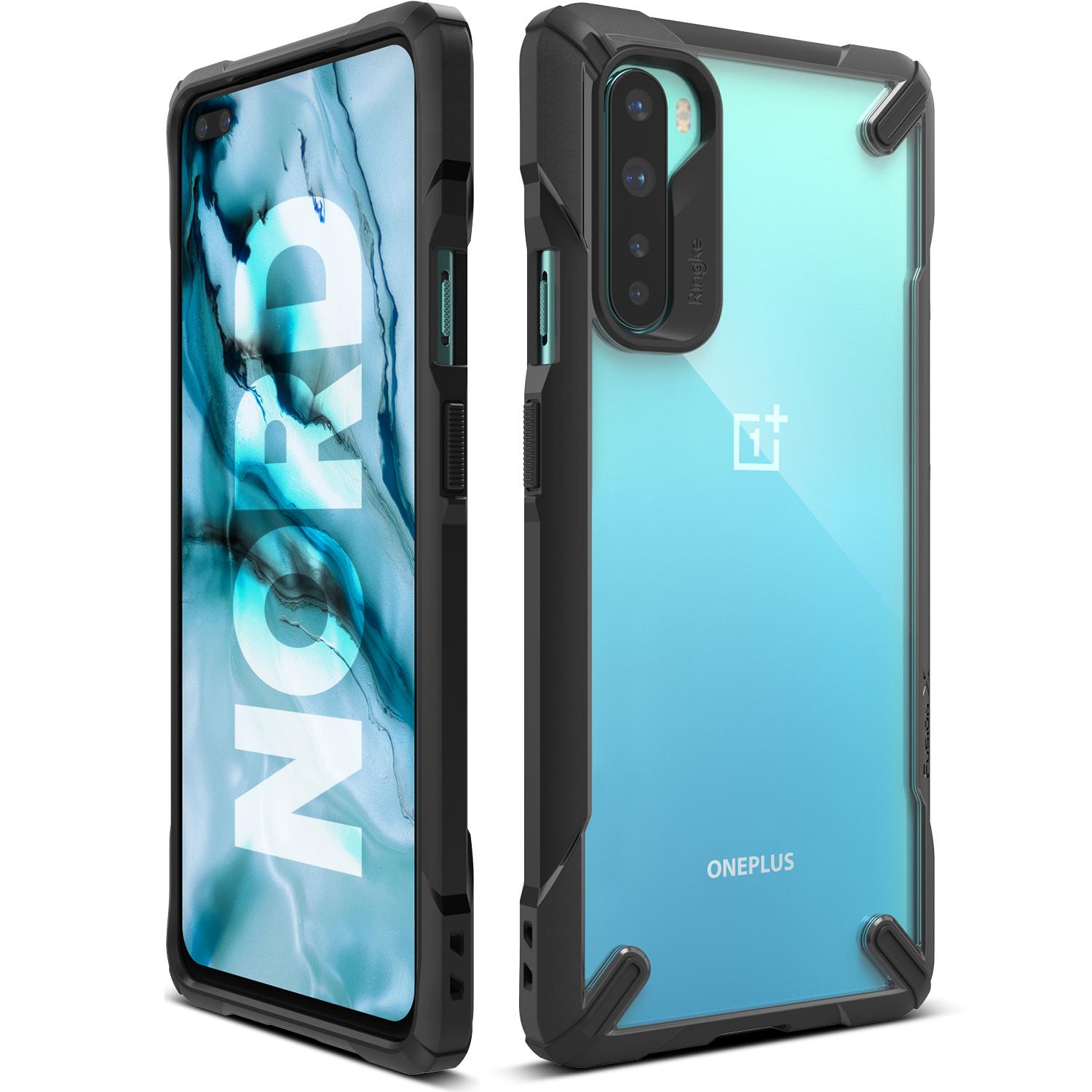 Cover Fusion X  OnePlus Nord Nero