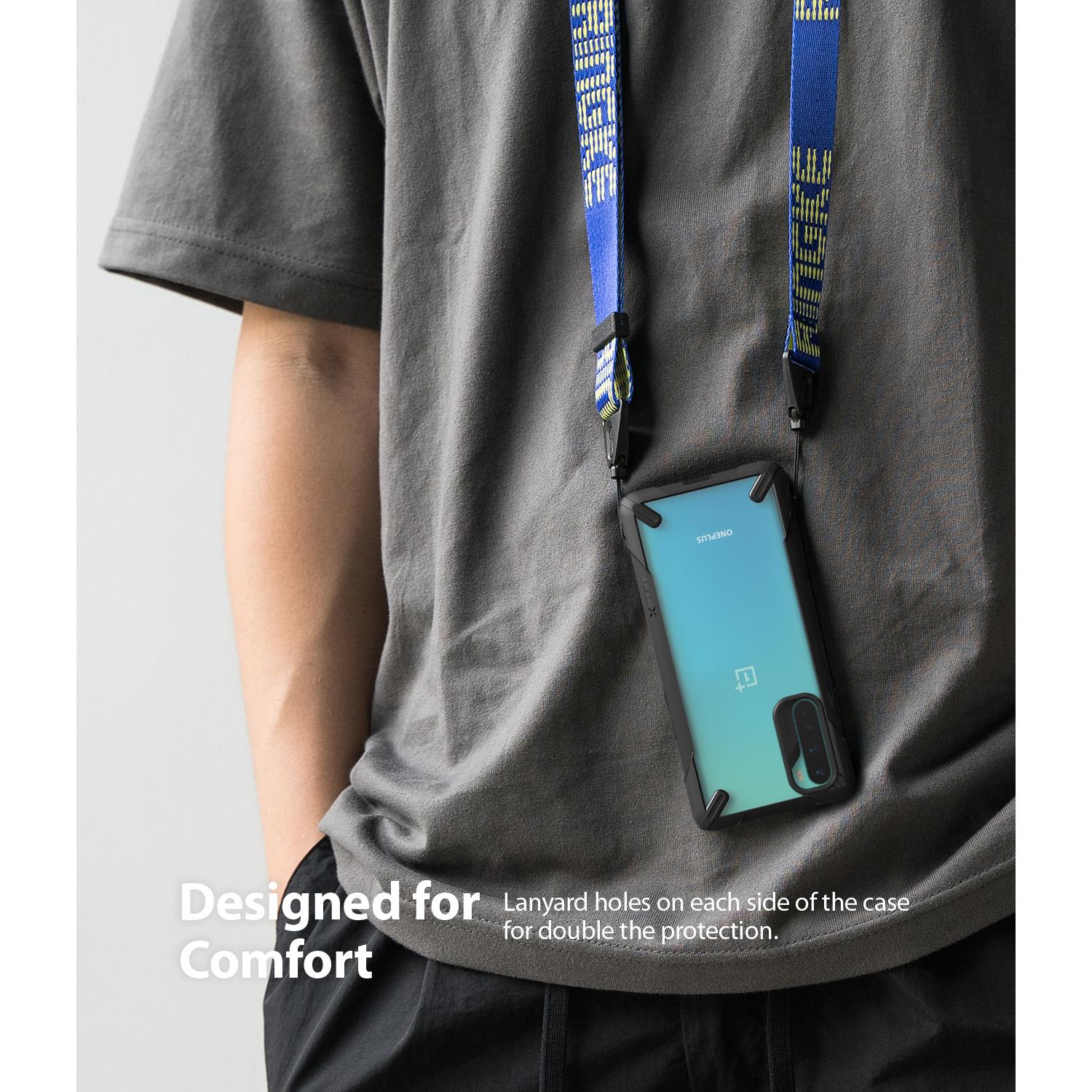 Cover Fusion X  OnePlus Nord Nero