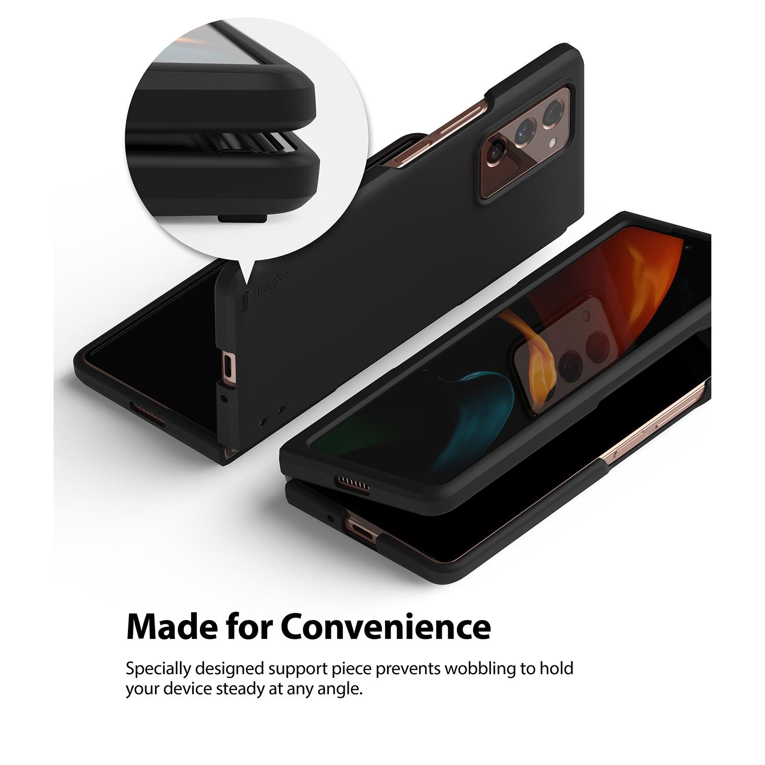 Cover Slim Samsung Galaxy Z Fold 2 Matte Black